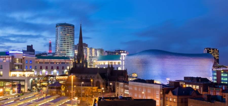 Top 5 places to visit in Birmingham